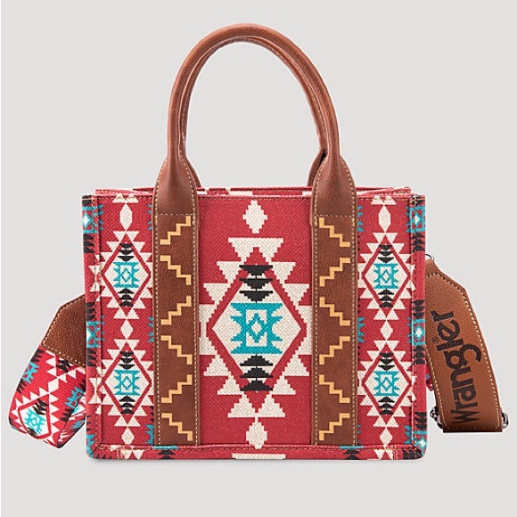 Wrangler Canvas Mini Tote Crossbody - Picture 3 of 4